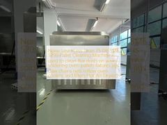 Tingkat Kebisingan Kurang dari 75 DB SME 5200 Mesin Pembersih Pallet digunakan untuk membersihkan debu arus pada gelombang pengemasan palet oven perlengkapan jigs cakar rantai jaring reflow oven cooler dan filter Air panas pengeringan