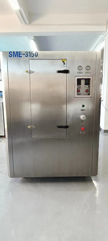 80L Stencil Washing Device Dengan 360° Double Side Spray Rod Rotary Compressed Air Drying