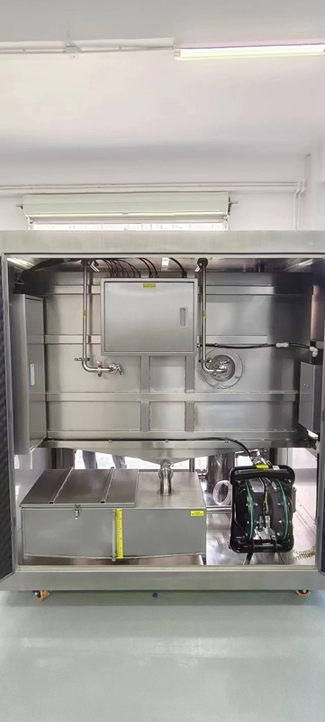 80L Stencil Washing Device Dengan 360° Double Side Spray Rod Rotary Compressed Air Drying
