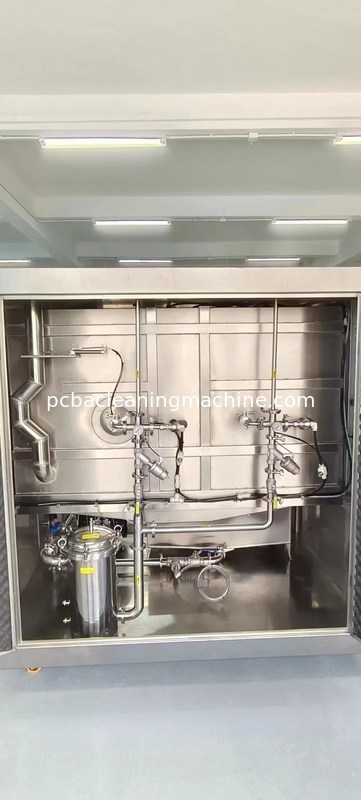 AC380V/3p/50/60Hz mesin pembersih perakitan PCB dengan kecepatan konveyor bersih 100-150cm/min