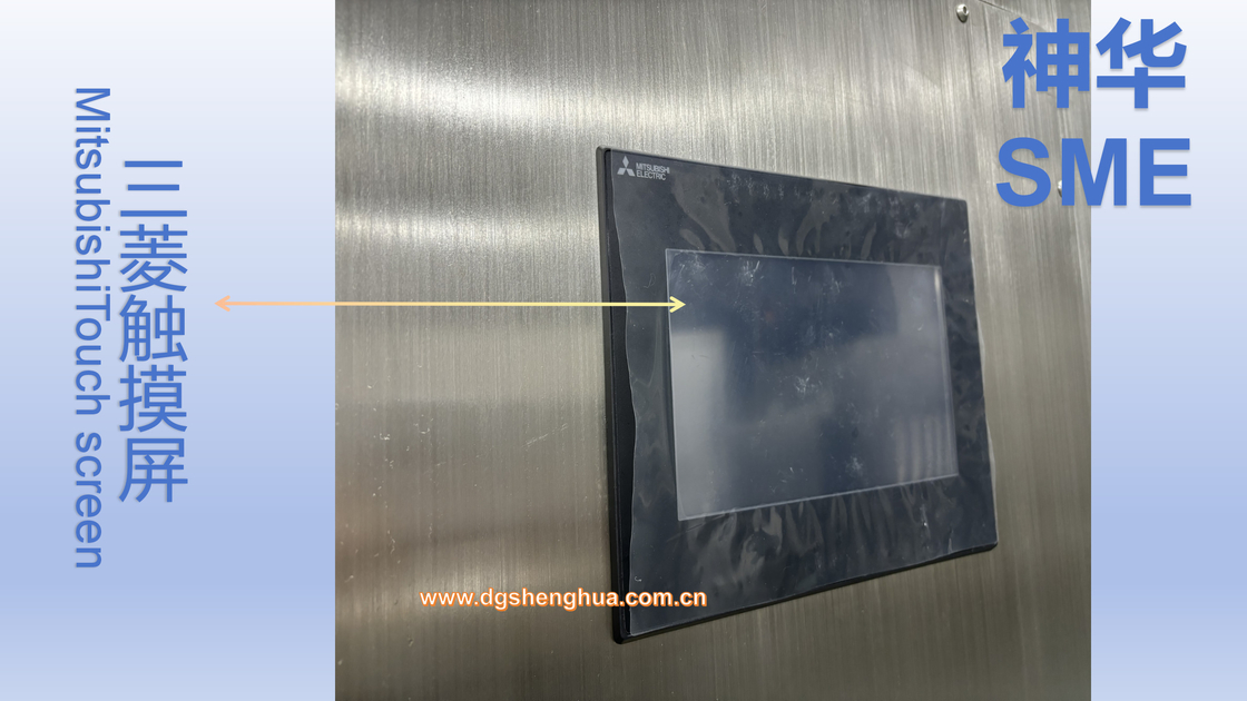SUS304 Stainless Steel Frame Spray Wash Mini LED Dan Micro LED PCB Flux Dengan In Line Cleaning System