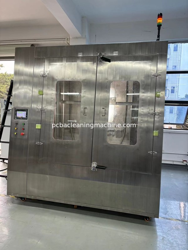 AC380V/3p/50/60Hz mesin pembersih perakitan PCB dengan kecepatan konveyor bersih 100-150cm/min