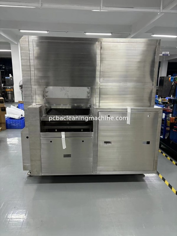 AC380V/3p/50/60Hz mesin pembersih perakitan PCB dengan kecepatan konveyor bersih 100-150cm/min