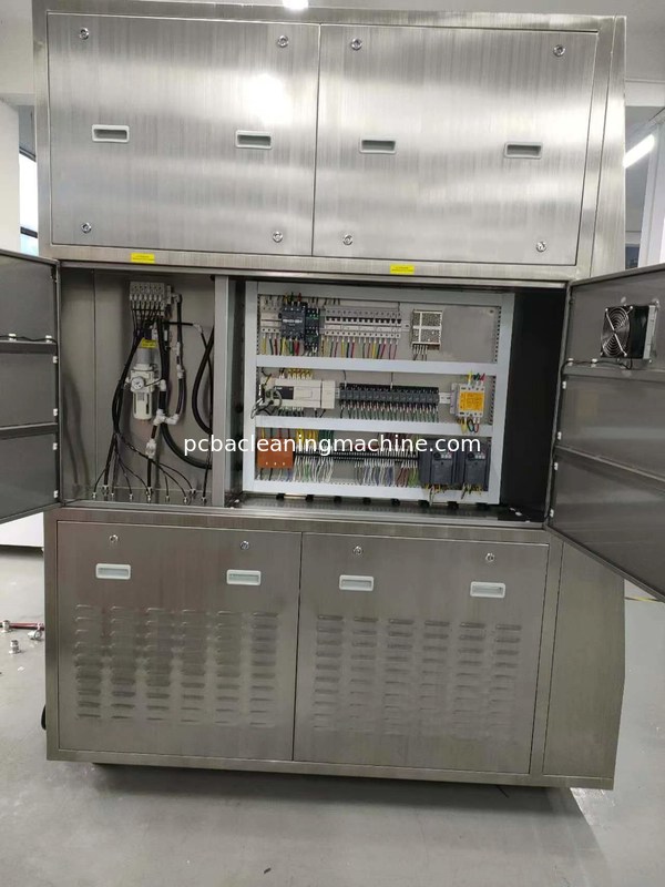 40L * 2 Mesin Pembersih Stensil Ganda 480kg Berat 2 Pembersih Stensil Untuk Pasta Solder Dan Lem Merah Pada Saat Yang Sama