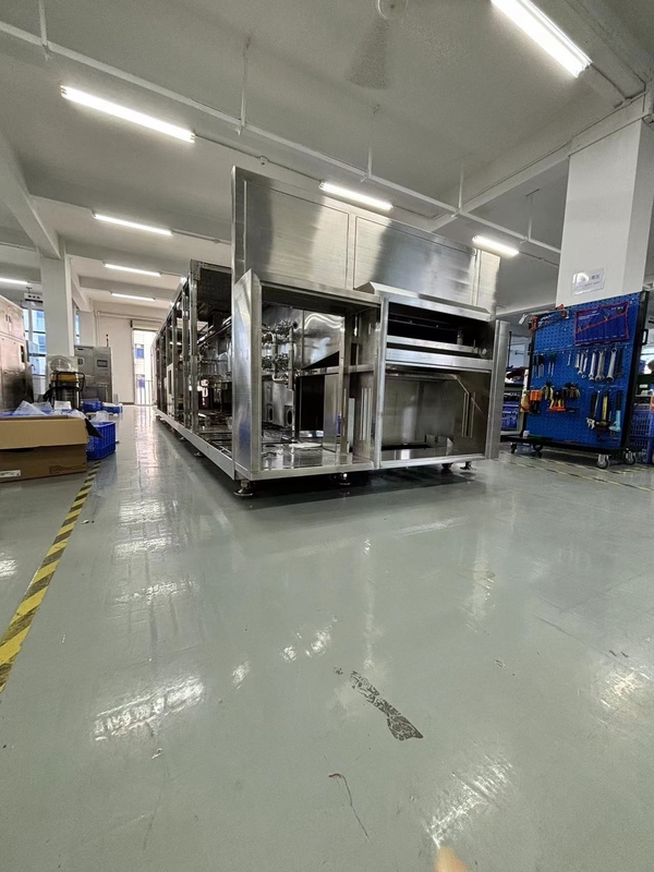 SME-8200 Peralatan Cuci Basah Semikonduktor dengan Jaringan Transfer Kevlar untuk Pembersihan Wafer Volume Tinggi