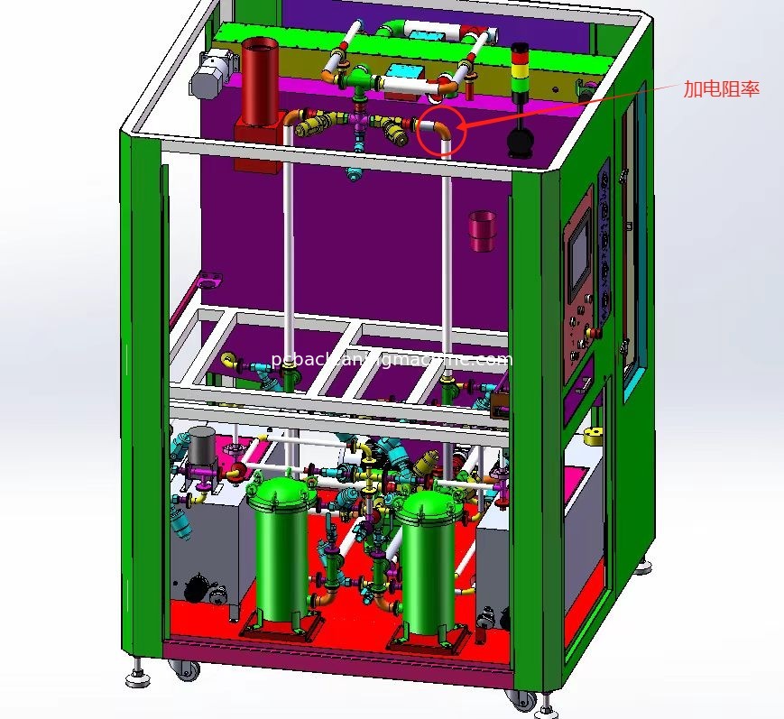 40L * 2 Mesin Pembersih Stensil Ganda 480kg Berat 2 Pembersih Stensil Untuk Pasta Solder Dan Lem Merah Pada Saat Yang Sama