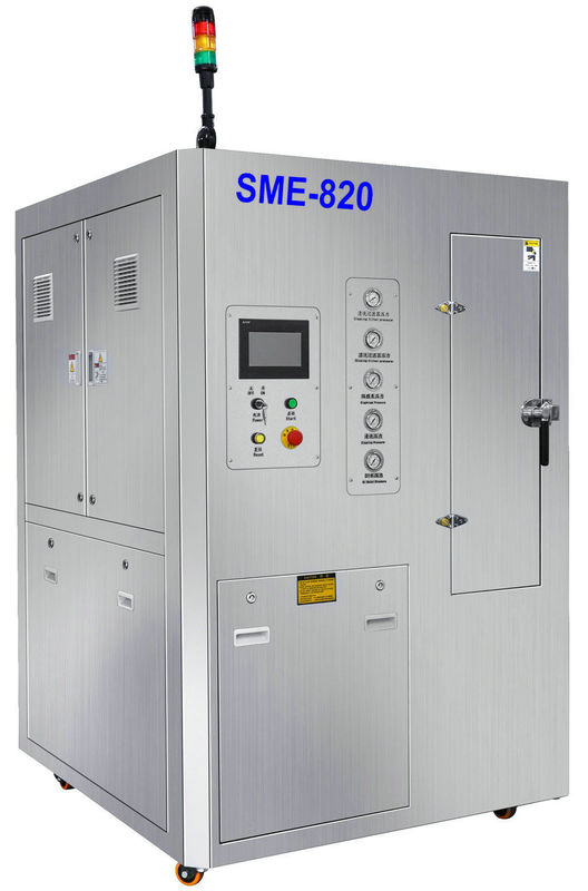 Mesin Pembersih Stensil SME-860 Dengan PC 2D Mark Scanner Dan Jaringan Modular Untuk Koneksi MES