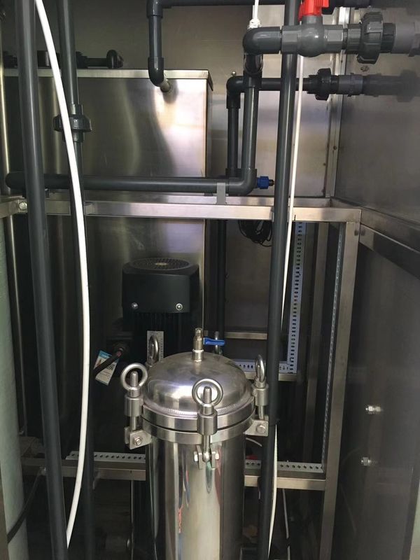 Mesin Air Deionisasi EDI 1000L DI mesin air reverse osmosis air untuk pembilasan PCBA