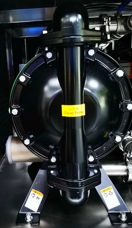 Compressed Air Driven 1000mm Diameter Round Basket Reflow Oven Flux Condensor Wash Machine