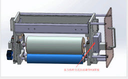 SMT in line Roller type PCB auto cleaner untuk menghilangkan debu pada bantalan PCB